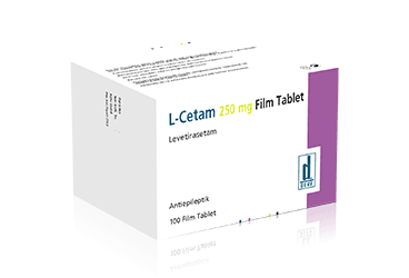 L-CETAM 250 MG 100 FILM TABLET