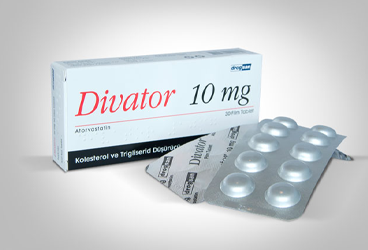 DIVATOR 10 MG 90 FILM KAPLI TABLET