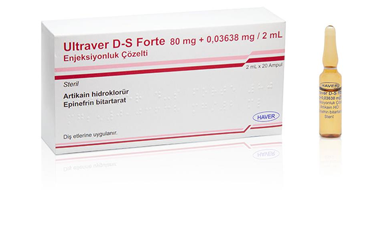 ULTRAVER D-S FORTE 80 MG+ 0,03638 MG/2 ML ENJEKSIYONLUK COZELTI (20 AMPUL)