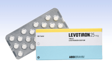 LEVOTIRON 25 MCG 100 TABLET