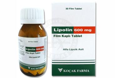 LIPOLIN 600 MG 30 FILM TABLET