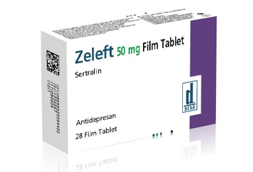ZELEFT 50 MG 28 FILM TABLET
