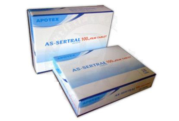 AS-SERTRAL 100 MG 14 FILM TABLET