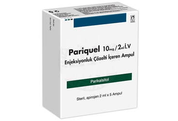 PARIQUEL 10 MCG/2ML IV ENJEKSIYONLUK COZELTI ICEREN AMPUL 5 AMPUL
