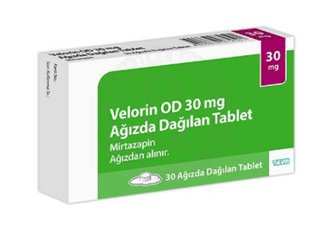 VELORIN OD 30 MG AGIZDA DAGILAN 30 TABLET