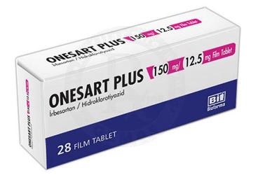 ONESART PLUS 150 MG/12,5 MG 28 FILM TABLET