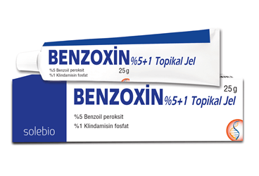 BENZOXIN %5 + % 1 TOPIKAL JEL