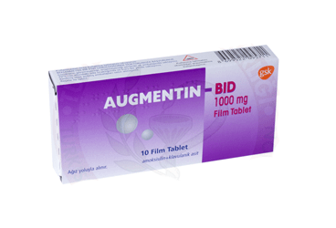 AUGMENTIN 875 MG/125 MG FILM KAPLI TABLET (10 ADET)