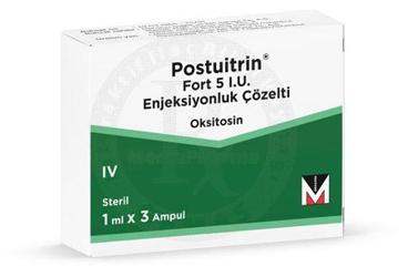 POSTUITRIN FORT 5 IU ENJEKSIYONLUK COZELTI (3 AMPUL)