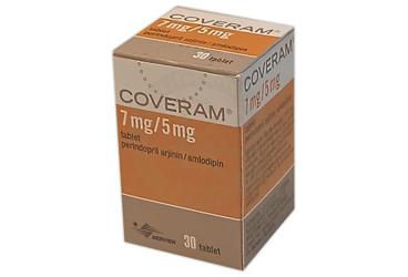 COVERAM 7 MG/5 MG TABLET (30 TABLET)