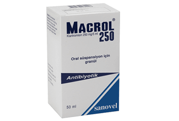 MACROL 250 MG/5 ML 50 ML SUSP