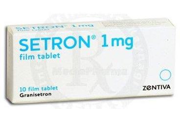 SETRON 1 MG 10 FILM TABLET