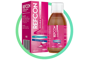 REFCON DOUBLE ACTION 50 MG+21,3 MG+32,5 MG/ML ORAL SUSPANSIYON (200 ML)