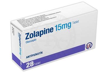 ZOLAPINE 15 MG 28 TABLET