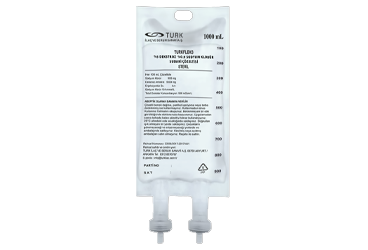 TURKFLEKS %5 DEKSTROZ %0,9 SODYUM KLORUR SUDAKI COZELTISI 1000 ML SETLI