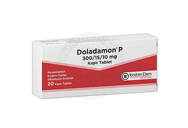 DOLADAMON P 300/15/10 MG KAPLI TABLET (20 KAPLI TABLET)