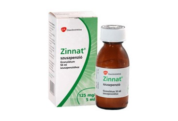 ZINNAT 125 MG 100 ML SURUP