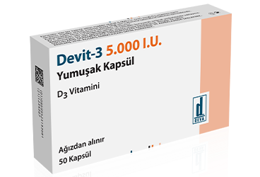 DEVIT-3 5.000 I.U. YUMUŞAK KAPSUL (50 KAPSUL)