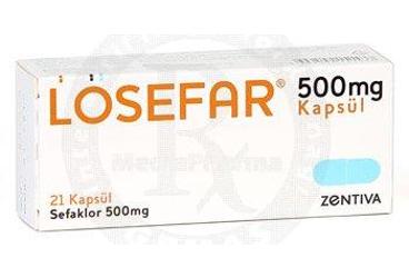 LOSEFAR 500 MG 21 KAPSUL