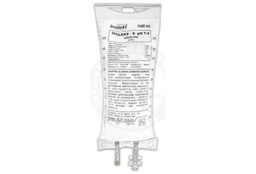 BIOFLEKS ISOLEKS-S PH7.4  1000ML SOLUSYON (PVC TORBA) SETSIZ