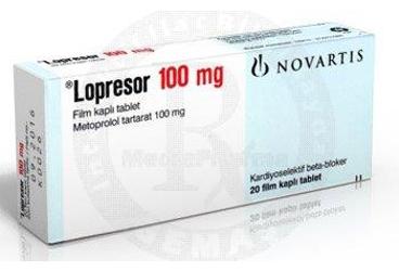 LOPRESOR 100 MG 20 TABLET