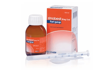 ZINOBEST FORT 30 MG/5 ML SURUP 100 ML