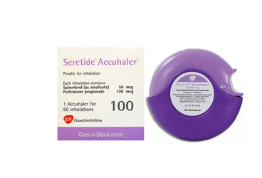 SERETIDE 100 MCG 60 DOZ DISKUS
