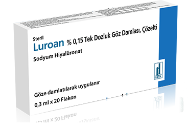 LUROAN % 0.15 TEK DOZLUK GOZ DAMLASI (20 FLAKON)