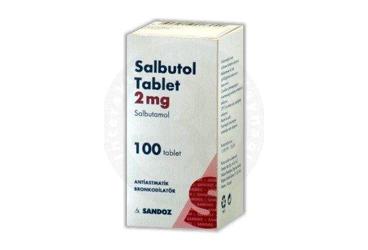 SALBUTOL 2 MG 100 TABLET