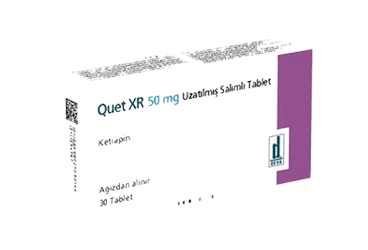 QUET XR 50 MG UZATILMIS SALIMLI 30 TABLET