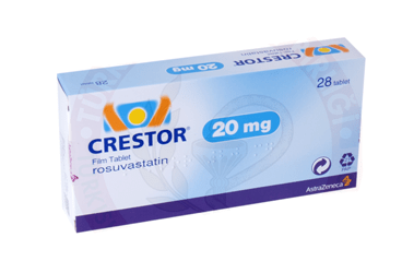 CRESTOR 20 MG 90 FILM TABLET