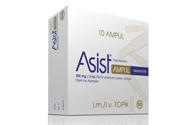 ASIST 300 MG/3 ML COZELTI ICERENAMPUL (5 AMPUL)