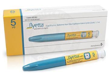 BYETTA 5 µG/20 µL SC KULLANIMA HAZIR DOLU ENJ. KALEMI ICINDE COZELTI