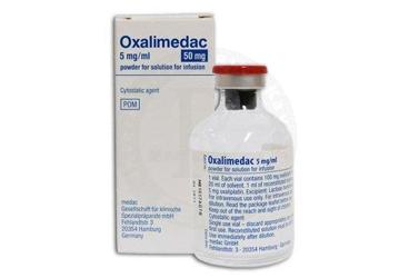 OXALIMEDAC 50 MG/ 10 ML IV INF. ICIN LIYOFILIZE TOZ ICEREN FLAKON