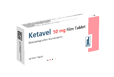 KETAVEL 50 MG 30 FILM TABLET