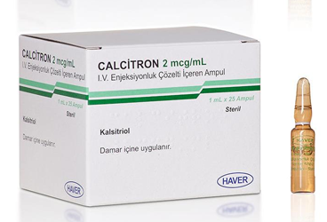 CALCITRON 2 MCG/ML IV ENJ. COZELTI ICEREN AMPUL(25)