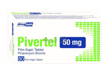 PIVERTEL 50 MG FILM KAPLI TABLET (80 TABLET)