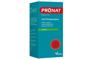 PRONAT 500 MG+267 MG+160 MG/10 ML ORAL SUSPANSIYON 200 ML