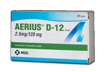 AERIUS D-12 20 TABLET