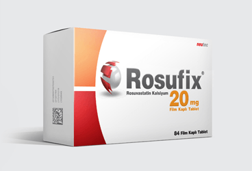 ROSUFIX 20 MG 84 FILM TABLET