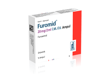 FUROMID 20 MG/2 ML I.M./I.V. ENJEKSIYONLUK COZELTI ICEREN AMPUL (5 AMPUL)