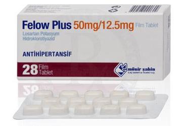 FELOW PLUS 50 MG/12,5 MG 28 FILM TABLET
