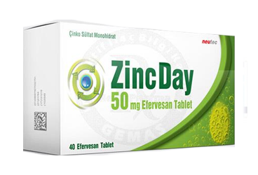 ZINCDAY 50 MG 40 EFERVESAN TABLET