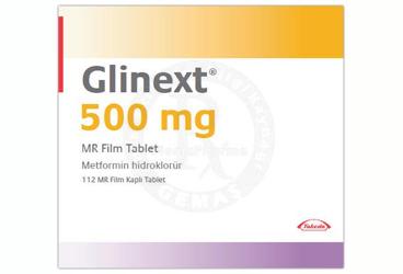 GLINEXT 500 MG 112 MR FILM TABLET