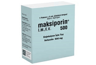 MAKSIPORIN 500 MG IM/IV ENJ. TOZ ICEREN 1 FLAKON