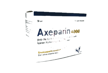 AXEPARIN ANTI XA 4000 IU/0,4 ML ENJEKSIYONLUK COZELTI ICEREN KULLANIMA HAZIR ENJEKTOR (10 ENJEKTOR)