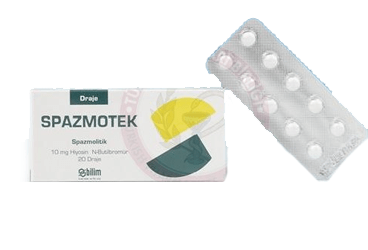 SPAZMOTEK 10 MG 20 DRAJE