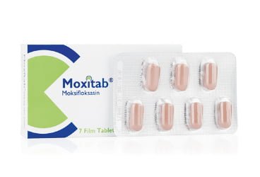 MOXITAB 400 MG 7 FILM TABLET