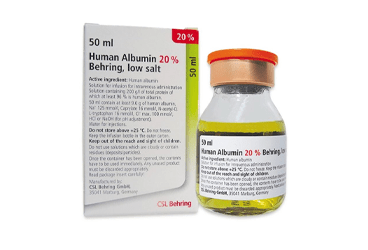 HUMAN ALBUMIN %20 TAKEDA FLEXBUMIN 100 ML IV INFUZYON ICIN COZELTI ICEREN TORBA (1 ADET)