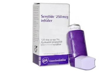 SERETIDE 250 MCG + 25 MCG INHALER (120 DOZ)
